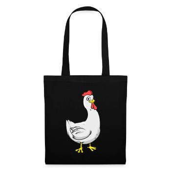 Rooster Chicken Chicken Chicken Chicken Chick - Tote Bag - black - Front
