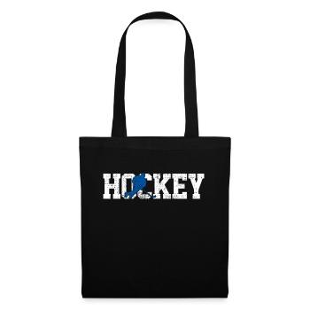 Eishockey Eishockey - Stoffbeutel - Schwarz - Vorne