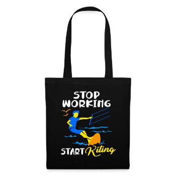 Kiteboard - Tote Bag - black - Front