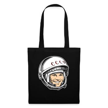 Yuri Gagarin Astronaut Union Soviétique - Sac en tissu - noir - Devant