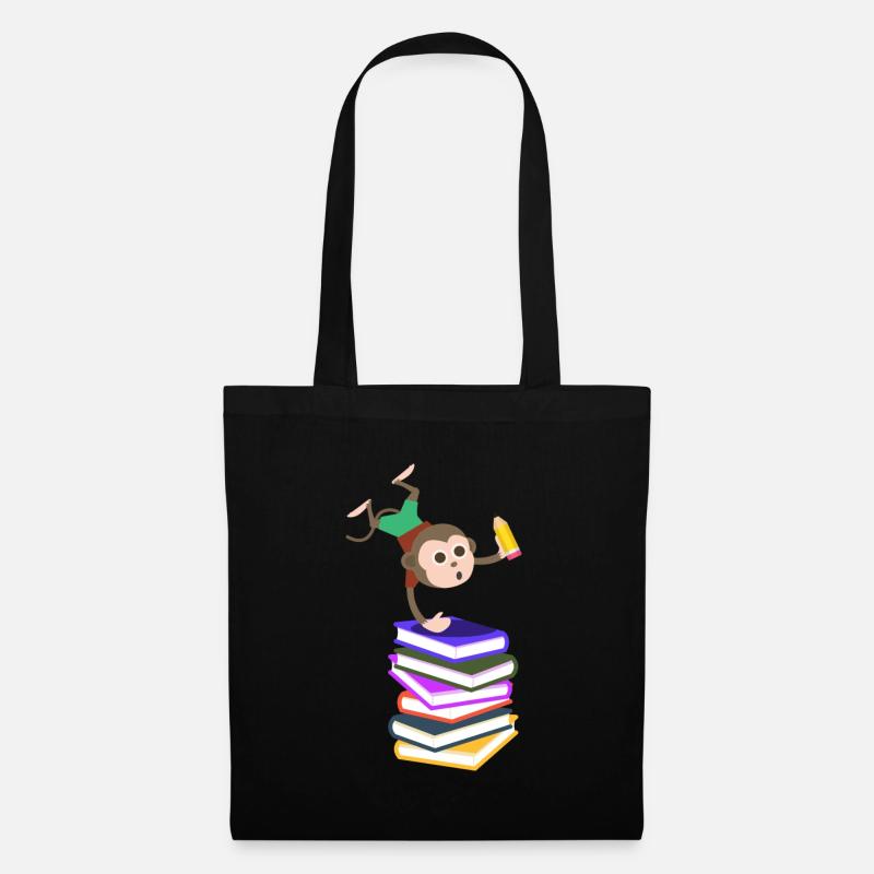 École de scolarisation - Sac en tissu - noir