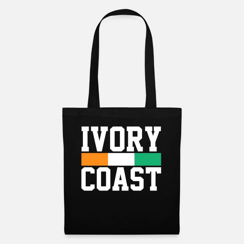 Ivory Coast - Tote Bag - black