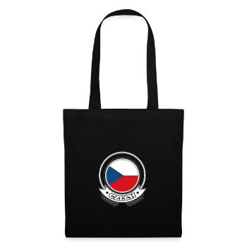 Czech Republic Prague Europe EU Euro - Tote Bag - black - Front