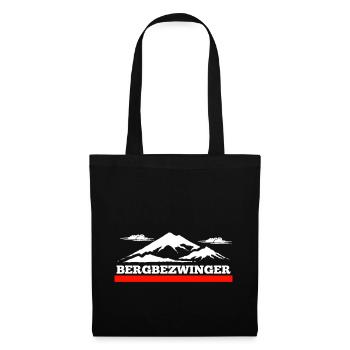 Bergsteiger - Stoffbeutel - Schwarz - Vorne