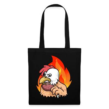Chicken Grill Fast Food - Tote Bag - black - Front