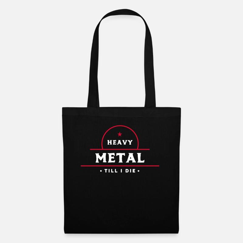 Heavy Metal - Stoffbeutel - Schwarz