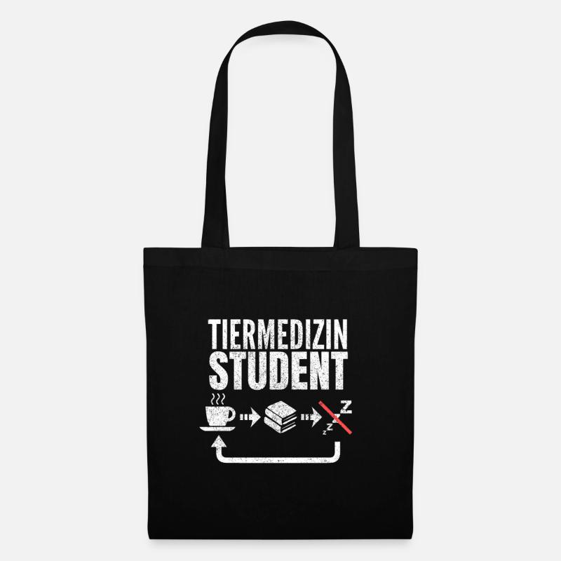 TiermedizinStudent Geschenk1 - Stoffbeutel - Schwarz