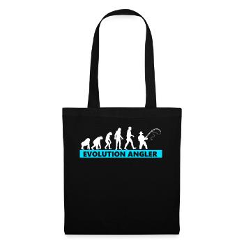 Fishing Evolution anglers - Tote Bag - black - Front