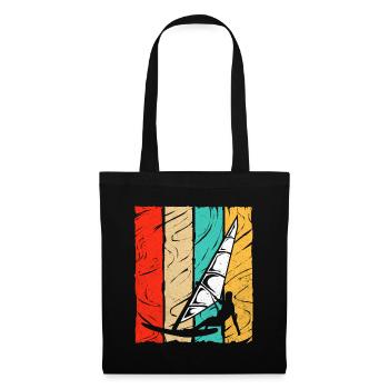 Planche à voile - Sac en tissu - noir - Devant