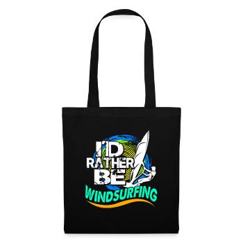 Windsurfing Windsurfing Windsurfing Water Sports Surf - Tote Bag - black - Front