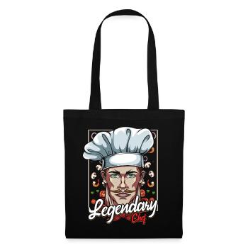 Chefkoch - Stoffbeutel - Schwarz - Vorne