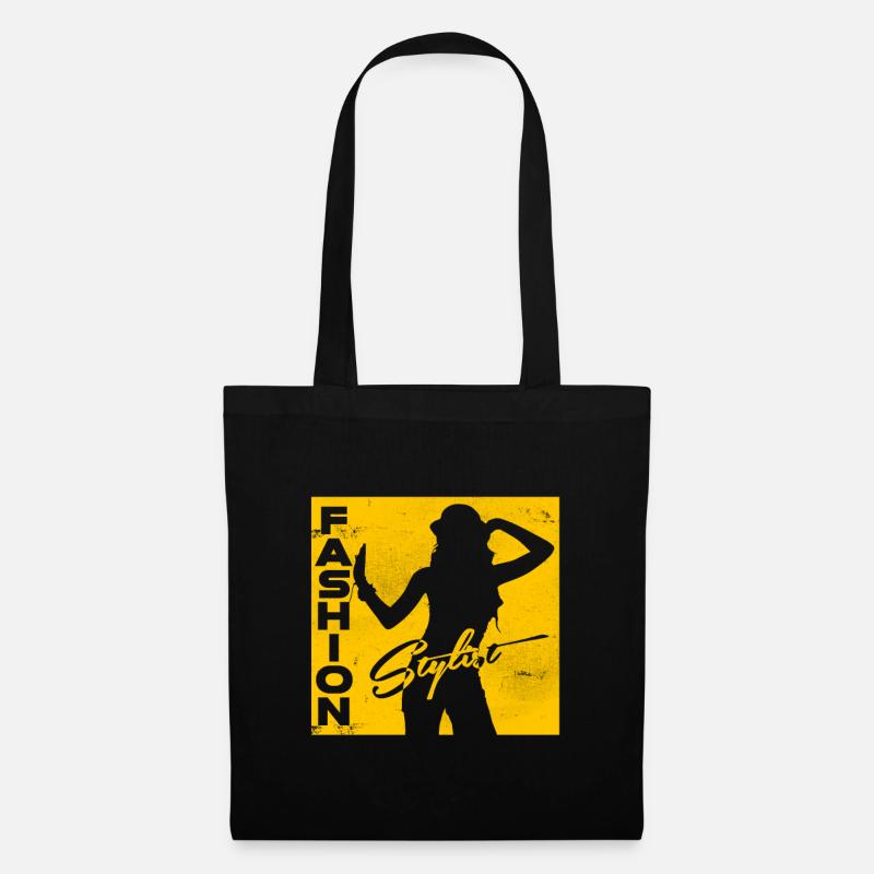 Styliste de mode - Sac en tissu - noir