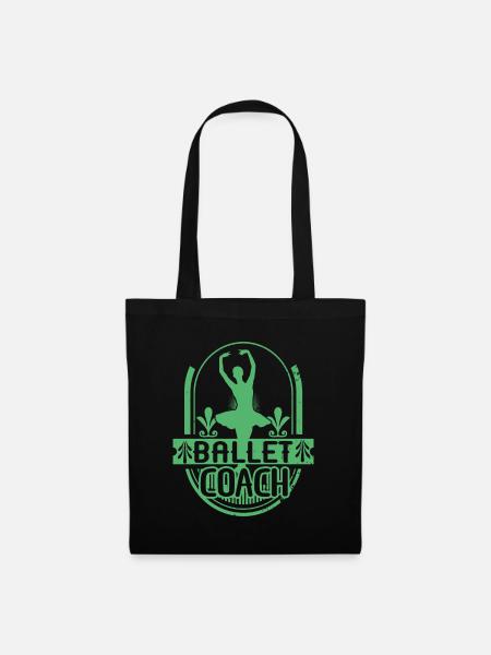 Ballett Ballett Ballett Ballett - Stoffbeutel - Schwarz