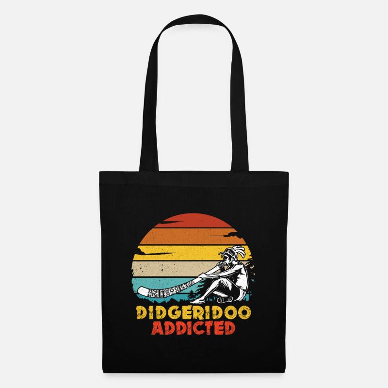 Didgeridoo - Stoffbeutel - Schwarz
