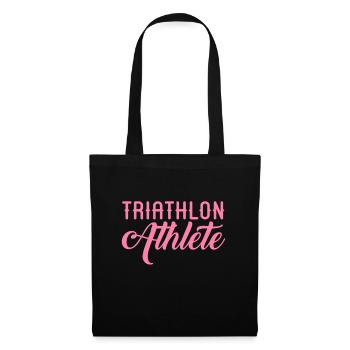 Triathlon - Stoffbeutel - Schwarz - Vorne