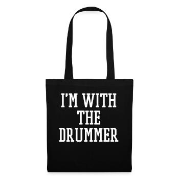 drummer - Tote Bag - black - Front