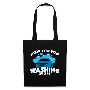 Car wash - Tote Bag - black - Front