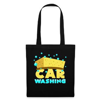 Car Washing - Tote Bag - black - Front