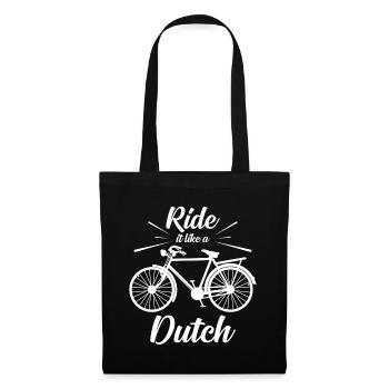 Driving Holland bike - Tote Bag - black - Front