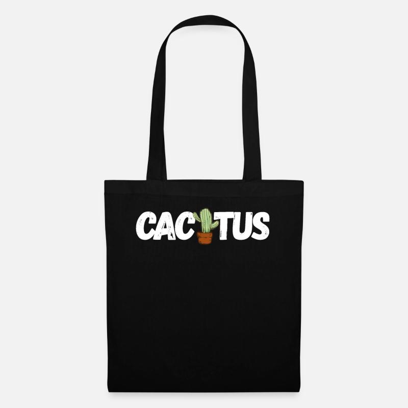 Cactus - Tote Bag - black