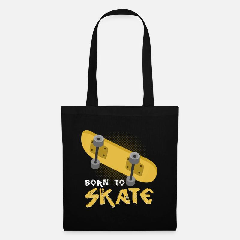 skateboard - Tote Bag - black