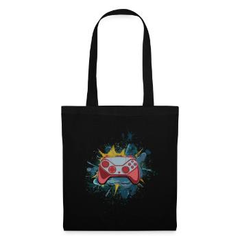 Gaming - Sac en tissu - noir - Devant