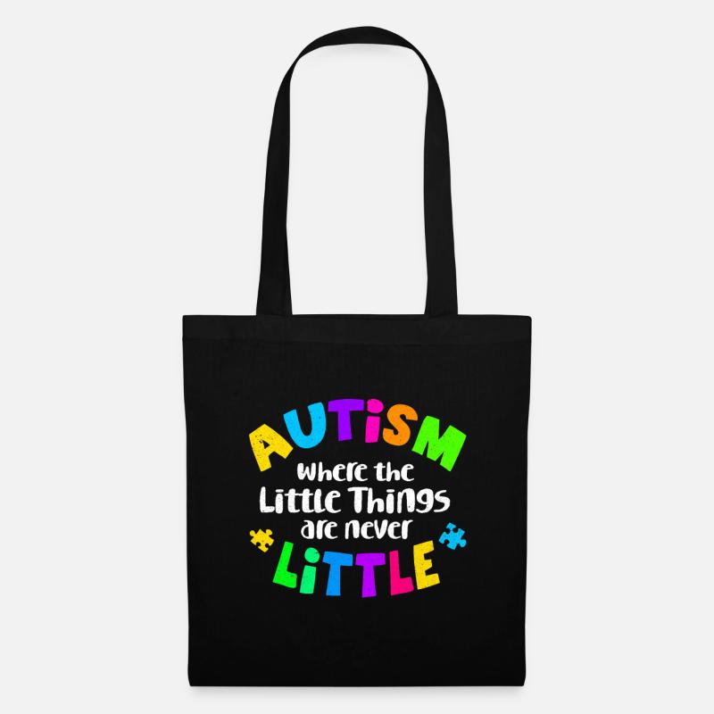 Autism - Tote Bag - black