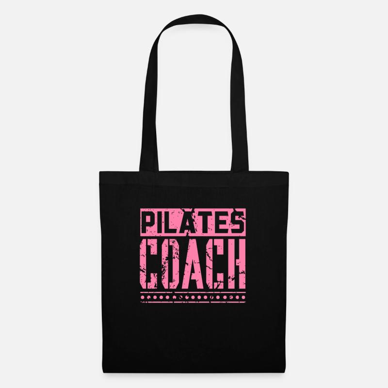 Pilates Trainer - Stoffbeutel - Schwarz