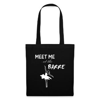 Ballet - Sac en tissu - noir - Devant