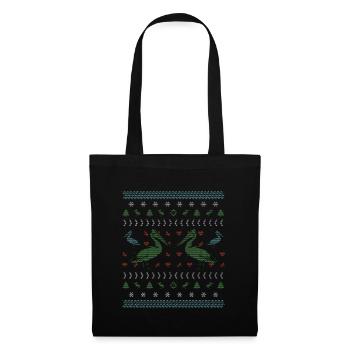 Pelican Christmas bird watching gift - Tote Bag - black - Front