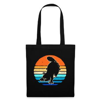 Bec d’abel - Sac en tissu - noir - Devant