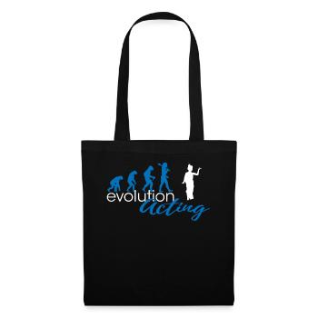 Acting evolution - Tote Bag - black - Front