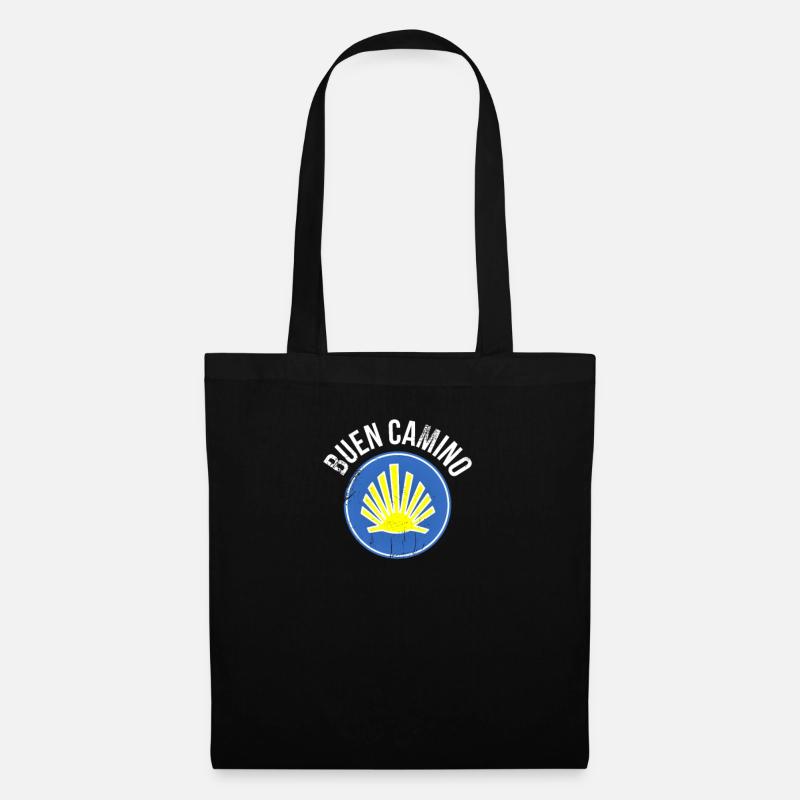 Chemin de Saint-Jacques Palourde - Sac en tissu - noir