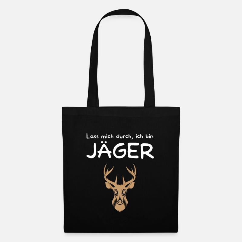 Jäger - Stoffbeutel - Schwarz