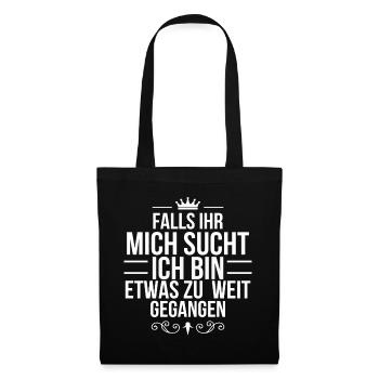 Princesse Drôle de sort Humour Drôle De Limites - Sac en tissu - noir - Devant