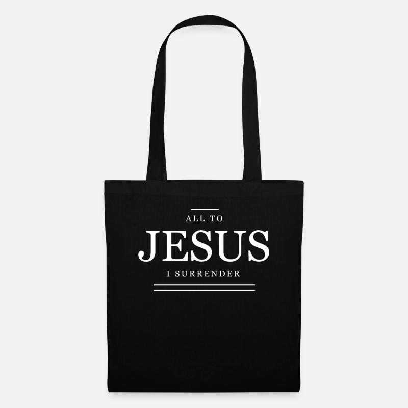 Jesus - Jesus - Jesus - Stoffbeutel - Schwarz
