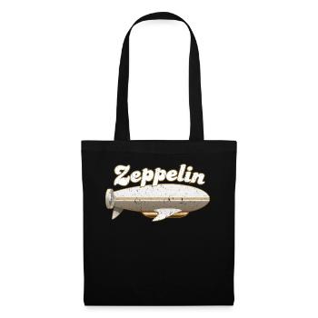 Zeppelin and airship - Tote Bag - black - Front