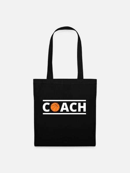 Basketball Trainer - Stoffbeutel - Schwarz