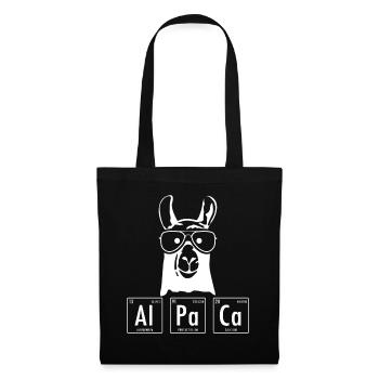 alpaga - Sac en tissu - noir - Devant