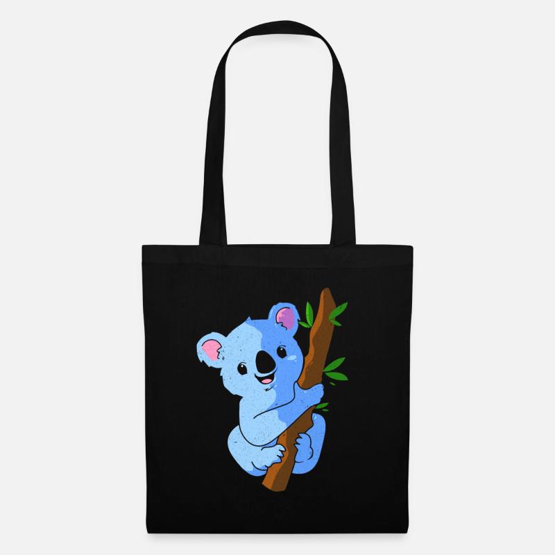 Koala - Sac en tissu - noir