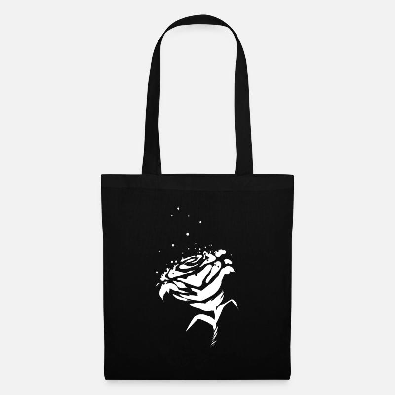 Rose - Tote Bag - black