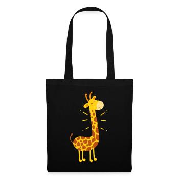 Girafes Girafes Girafes - Sac en tissu - noir - Devant