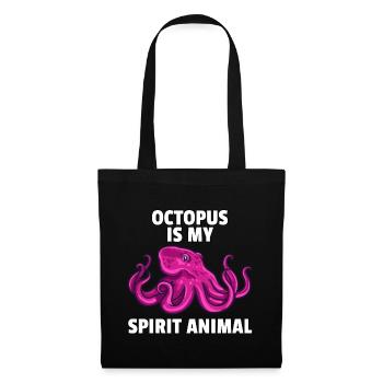 Octopus octopus squid octopus fish gift - Tote Bag - black - Front