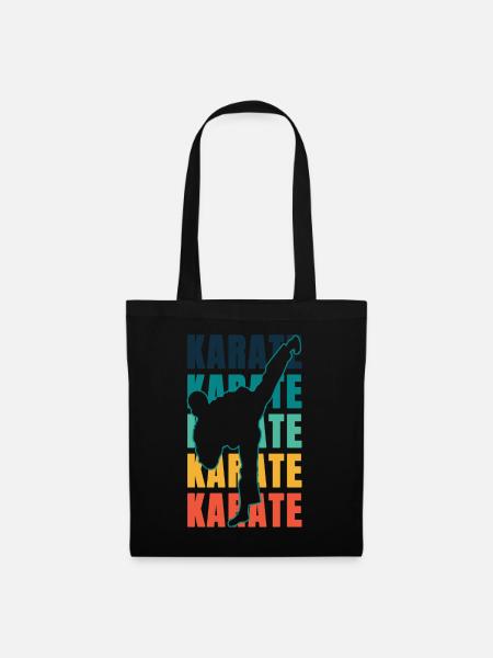 Karate Karate Karate Karate Karate - Stoffbeutel - Schwarz