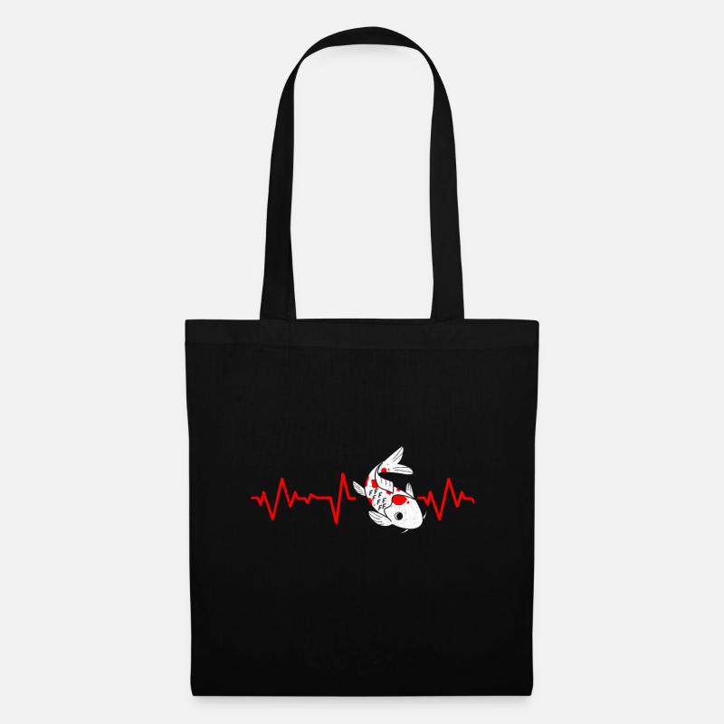 Koi - Stoffbeutel - Schwarz