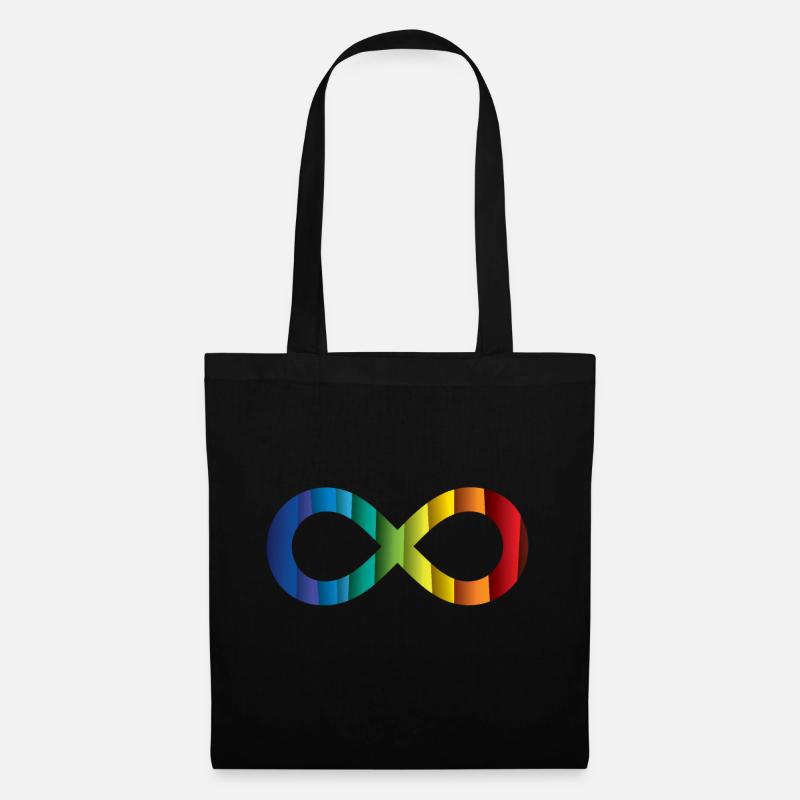 Infinity Sign - Infinity - Infinity - Tote Bag - black