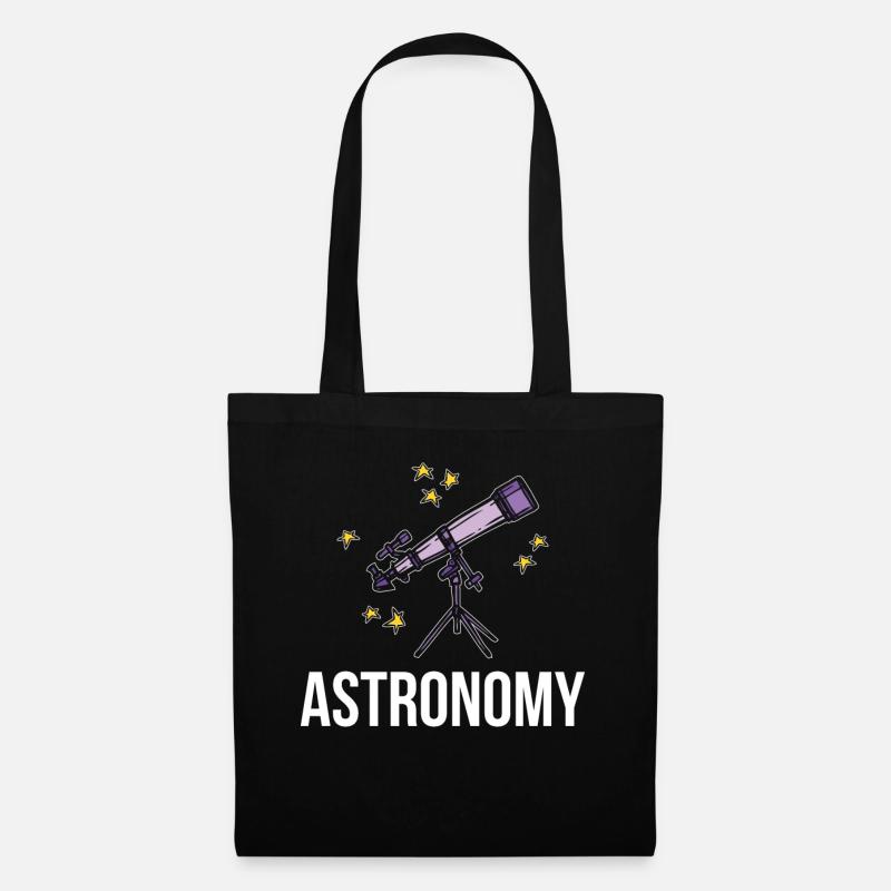 Astronomie - Stoffbeutel - Schwarz