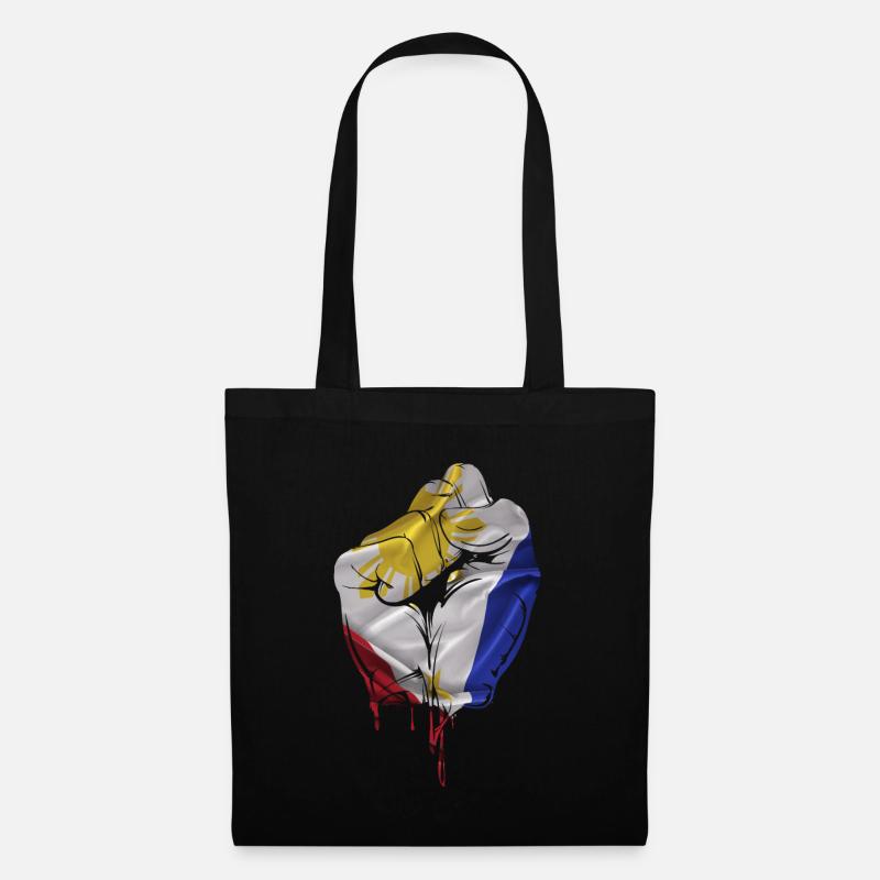 Philippinisches Land Faust Geschenk - Stoffbeutel - Schwarz