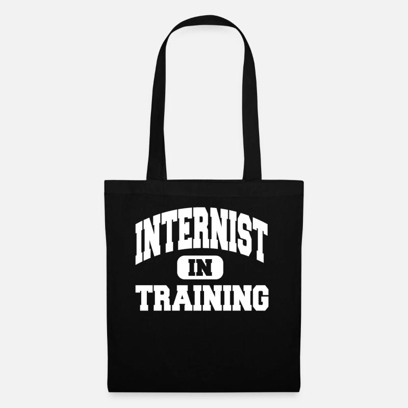 Internist In Training - Stoffbeutel - Schwarz