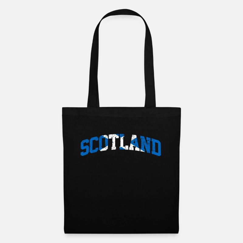 Schottland Schottland Schottland - Stoffbeutel - Schwarz